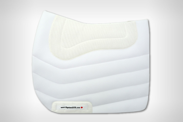 Close-contact Non-slip Dressage saddle pad with cotton lining